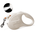 16ft Retractable Dog Leash with LED Light for Small Medium Large Dogs up to 66 lbs | Sevy Glowie