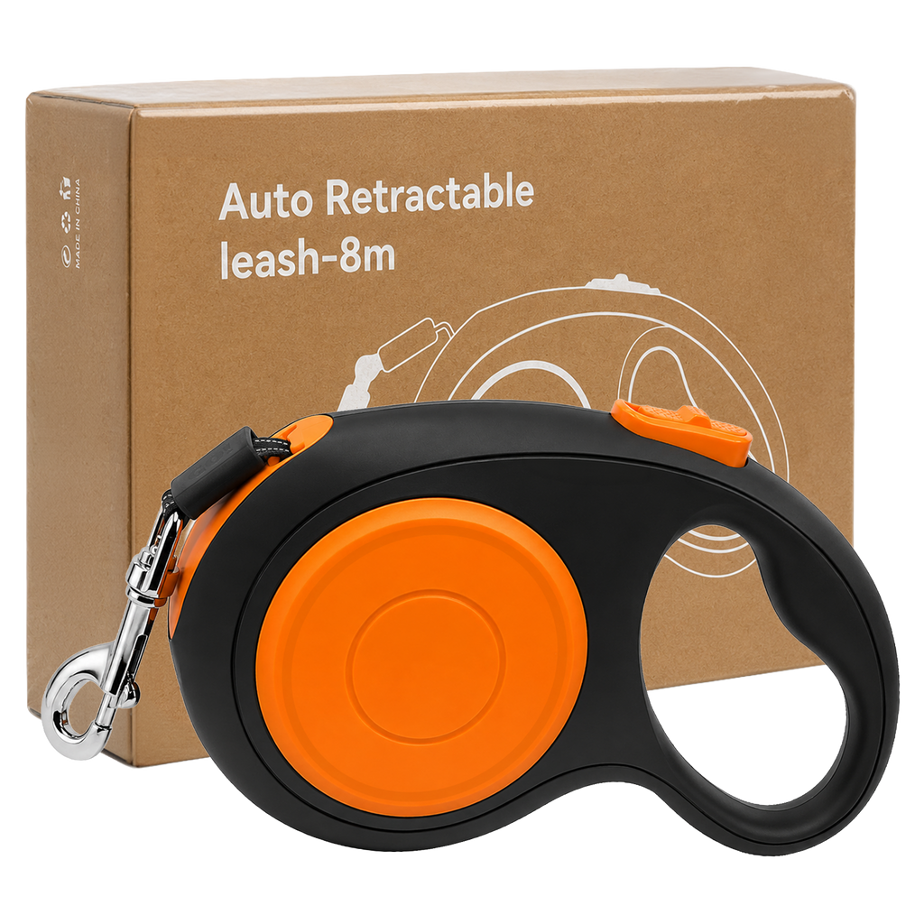 26ft Retractable Dog Leash for Large Small Dogs up to 100lbs, 360° Tangle-Free Retraction | Sevy Stretch