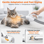 SEVY dog grooming dryer 4 temperature mode