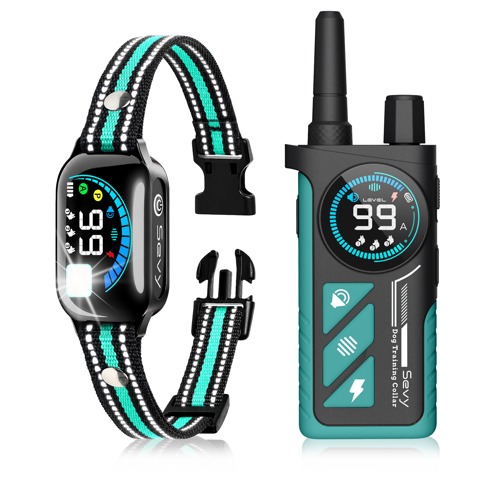 Sevy dog bark collar
