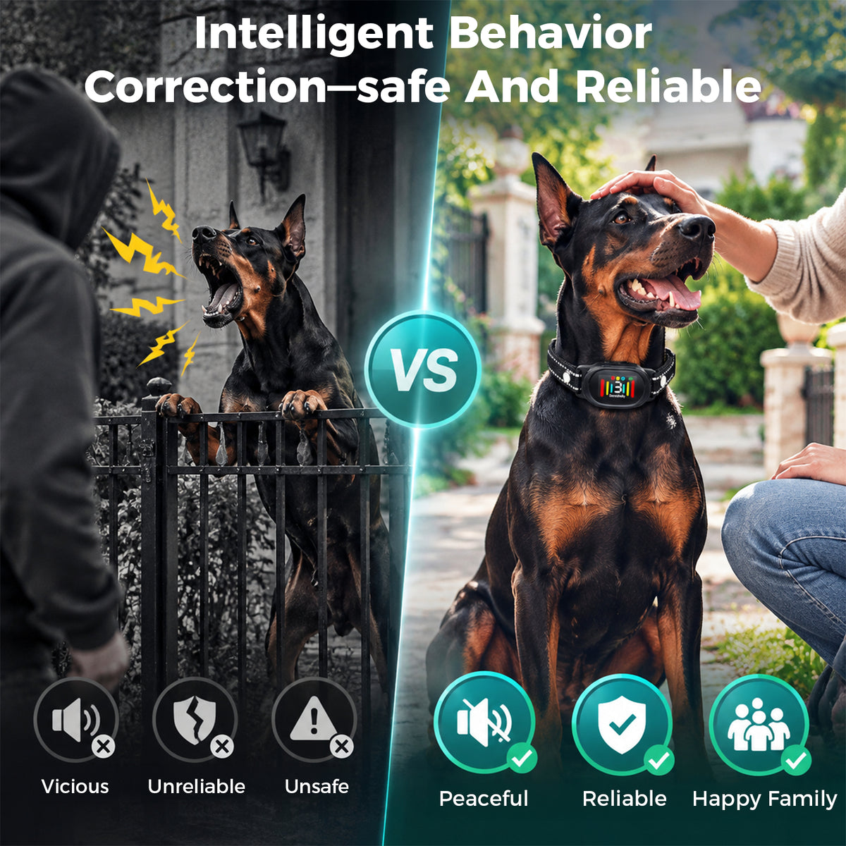 ai intelligent dog behavior correction
